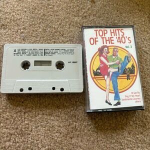 Top Hits Of The ‘40’s Vol. 3 BT 13227 Dinah Shore Harry James Cassette Tape